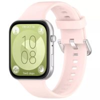 eses Silikonový řemínek pro Huawei watch fit 3 - Světle růžový
