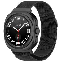 eses Milánský tah pro Samsung Galaxy Watch Ultra 47 mm - Černý