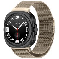 eses Milánský tah pro Samsung Galaxy Watch Ultra 47 mm - Pískově zlatý