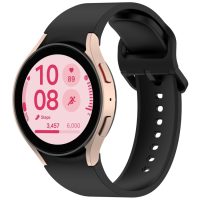 eses Silikonový řemínek pro Samsung Galaxy Watch 4, 5, 6, 7, FE - Černý, OneClick