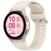 eses Silikonový řemínek pro Samsung Galaxy Watch 4, 5, 6, 7, FE - Béžový, OneClick