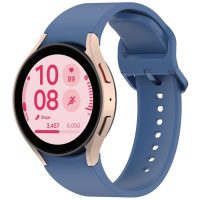 eses Silikonový řemínek pro Samsung Galaxy Watch 4, 5, 6, 7, FE - Modrý, OneClick