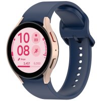 eses Silikonový řemínek pro Samsung Galaxy Watch 4, 5, 6, 7, FE - Tmavě modrý, OneClick