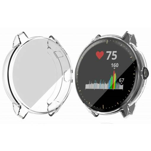 Foto - Silikonový kryt pro Garmin Vivoactive 3 Music - Transparentní