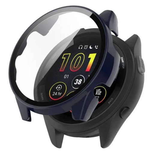 Foto - Ochranný kryt pro Garmin Forerunner 165 - Tmavě modrý