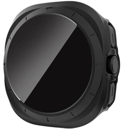 Foto - Ochranný kryt se zatmaveným sklem pro Samsung Galaxy Watch Ultra 47mm - Černý