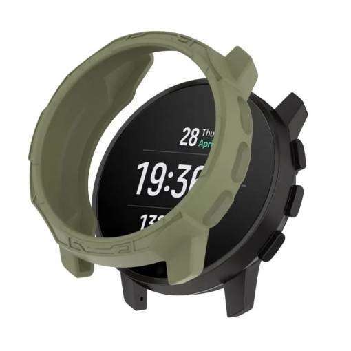 Foto - Silikonový rámeček pro Suunto 9 Peak , Suunto 9 Peak Pro - Zelený