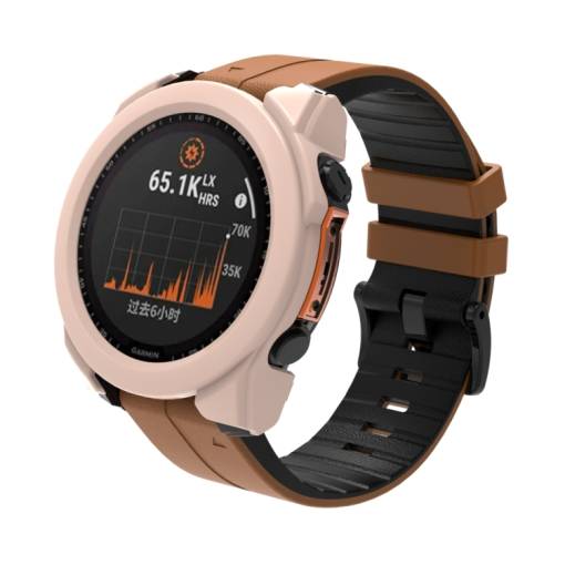 Foto - Ochranný kryt pro Garmin Fénix 8 43mm - Růžový