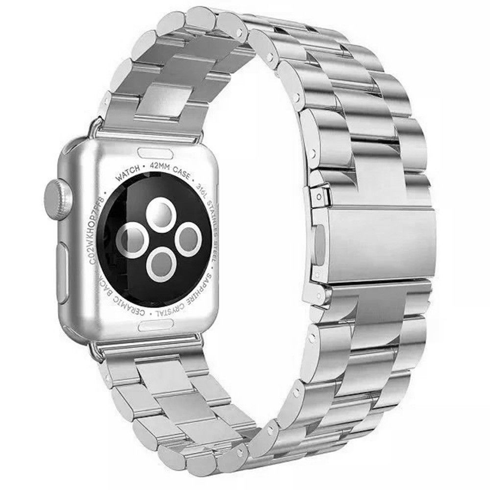 eses Kovový řemínek pro Apple Watch - Stříbrný 38mm, 40mm, 41mm ...